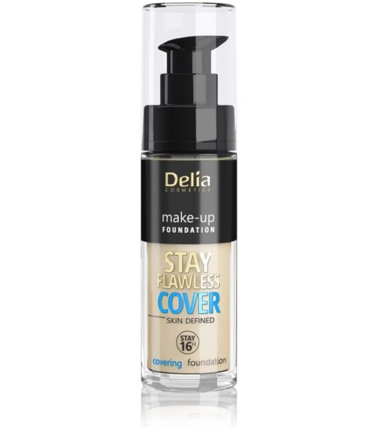 Delia Stay flawless cover foundation 30 ml