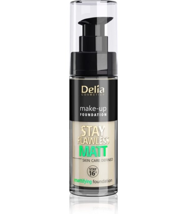 Delia Stay flawless matt foundation 30 ml