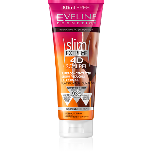 Eveline Slim Extreme 4D Super concentrated serum Flat belly-slim Thighs