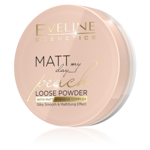 EVELINE COSMETICS LOOSE POWDER PEACH INTENSELY SMOOTHING