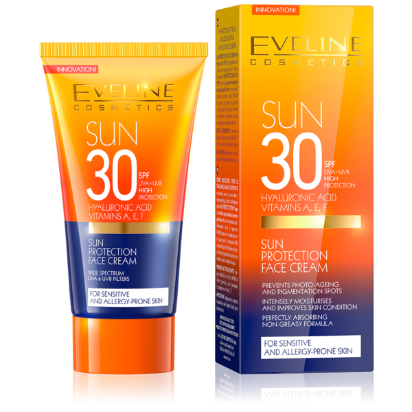 Eveline Cosmetics sun Cream SPF 30