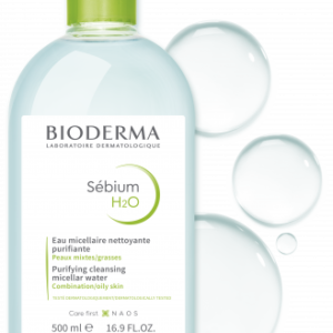 Bioderma Sébium H2O The dermatological micellar water cleanses
