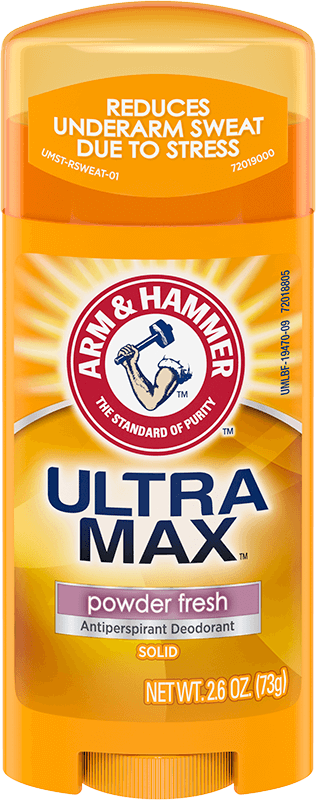 ULTRAMAX™ Solid Antiperspirant Deodorant, Powder Fresh